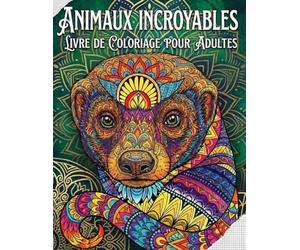 Mandala Animaux : Livre de coloriage mandala adulte animaux Anti-Stress - Un Voyage Artistique vers la Sérénité