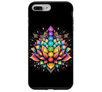 Mandala coloré Lotus Chakra Spirituel Yoga Méditation Coque pour iPhone 7 Plus/8 Plus