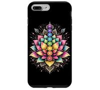 Mandala coloré Lotus Chakra Spirituel Yoga Méditation Coque pour iPhone 7 Plus/8 Plus