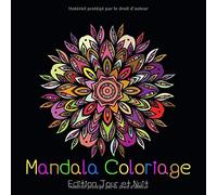 Mandala Coloriage: 41 mandalas uniques et intemporels avec fond noir et blanc changeant pour les enfants et les adultes à colorier et à copier