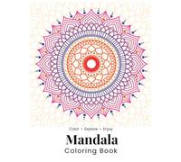 Mandala Coloring Book: Beautiful and Relaxing Mandalas for Stress Relief and Relaxation for Adults and Mandala lover Kids[ Paperback ]