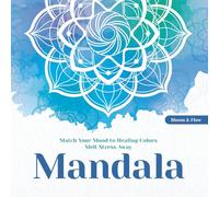 Mandala Coloring Book for Adults: Stress & Anxiety Relief with 35 Mindfulness Designs｜Mood-Color Test｜Art Therapy, Relaxation & Healing｜Large Print ... Pages for Home, Travel or Gift｜8.5" x 8.5"