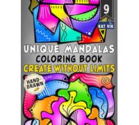 Mandala Coloring Book for Adults - Stress Relief - Color by Line - Square Designs: Simple Mandalas for Adults with Bold and Easy Large Print Designs, Coloring Sheets for Kids and Teens, 8.5 × 11 in