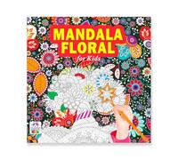 Mandala Coloring Book for Kids & Adults | Enhance Creativity, Drawing & Focus | 30 Fun Gorgeous and Unique Floral (Flower) Designs | Perfect Gift for Children & Teens [Premium Quality Book]