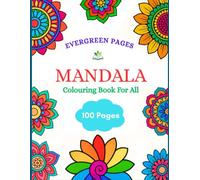 Mandala Colouring Book: 100 Mandalas Large Print Designs for Stress Relief and Relaxation