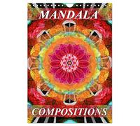Mandala Compositions Calendrier mural 2026 format A4 portrait CALVENDO 12 mois