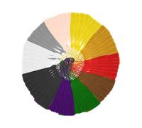 Mandala Crafts Blush Marque-page Pompons en vrac Petits Pompons pour Artisanat - Pompons Blush pour Marque-pages - 100 Pompons Soyeux pour Artisanat M