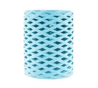 Mandala Crafts Ruban en raphia bleu clair pour emballage cadeau - 91,4 m de long en raphia naturel pour travaux manuels et décoration