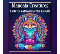 Mandala Creatures: Unleash the Artist in You with Anthropomorphic Coloring Pages"
