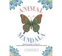 Mandala da colorare: animali, natura e fantasia!