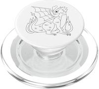 Mandala de Dragon à colorier pour Les Enfants PopSockets PopGrip pour MagSafe