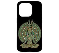 Mandala de méditation spirituelle Dot Art Coque pour iPhone 15 Pro