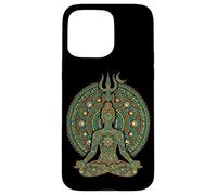 Mandala de méditation spirituelle Dot Art Coque pour iPhone 15 Pro Max