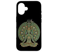 Mandala de méditation spirituelle Dot Art Coque pour iPhone 16