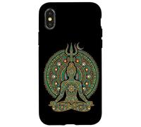 Mandala de méditation spirituelle Dot Art Coque pour iPhone X/XS