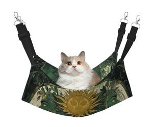 Mandala, déesse du soleil et de la lune, hamac imprimé animal de compagnie - Hamac de couchage pour chats, lapins, furets, chiots, petits animaux