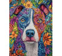 Mandala Dogs Harmony: 500 Pages Coloring Book for Relaxation and Stress Relief.: 500 pages of calming dog mandalas to color and enjoy anytime.
