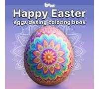 Mandala Easter Egg Coloring Book for Kids and Adults: Beautiful and Relaxing Easter Designs