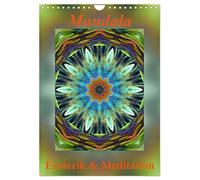 Mandala - Ésotérisme et méditation, Version française (Calendrier mural 2026 DIN A4 portrait), Calendrier CALVENDO mensuel