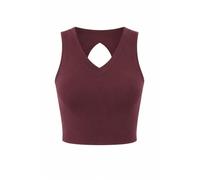 Mandala Femme Cropped V-Neck Top