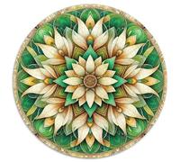 Mandala Fleur Puzzle Adulte Original Coloré Fleurs fraîches Jeu Éducatif Défi Jouets Décoration Moderne Jeux De Puzzle pour Toute La Famille 1000pcs (67.5x67.5cm)
