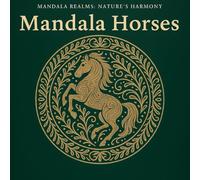 Mandala Horses: A Graceful Horse-Themed Mandala Colouring Book for Adults and Teens: Elegant Equine Mandalas, Flowing Patterns & Beautiful Line Art for Relaxation, Creativity and Stress Relief