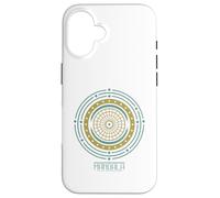Mandala : La Vie ne s'arrête jamais, Voyage, géométrie sacrée Coque pour iPhone 16