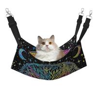 Mandala, L'Arbre de Vie Imprimé Hamac pour Animaux de Compagnie - Hamac de Couchage pour Chats, Lapins, Furets, Chiots, Petits Animaux