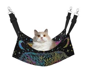 Mandala, L'Arbre de Vie Imprimé Hamac pour Animaux de Compagnie - Hamac de Couchage pour Chats, Lapins, Furets, Chiots, Petits Animaux