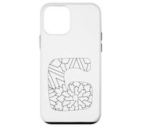 Mandala Lettre G à colorier et à Peindre soi-même Coque pour iPhone 12 Mini