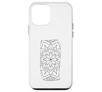 Mandala Lettre I à colorier et à Peindre soi-même Coque pour iPhone 12 Mini