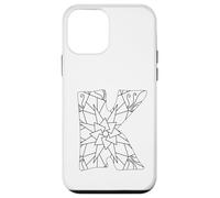 Mandala Lettre K à colorier et à Peindre soi-même Coque pour iPhone 12 Mini
