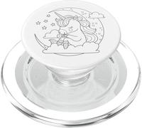 Mandala Licorne à colorier pour Les Enfants PopSockets PopGrip pour MagSafe