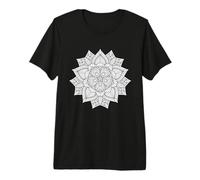 Mandala Méditation Spirituel Zen Mantra Bouddhisme Cadeau T-Shirt Haut de Gamme