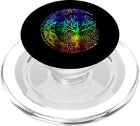 Mandala Moon Chakra Arbre de Vie PopSockets PopGrip pour MagSafe