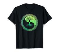 Mandala psychédélique - Arbre de vie - Géométrie sacrée - Yin Yang T-Shirt