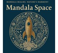 Mandala Space: A Celestial Colouring Book for Adults & Teens: 40 Beautiful Cosmic Mandalas, Stars, Planets & Galactic Designs