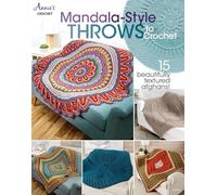 Mandala-Style Throws to Crochet: 15 Beautifully Textured Afghans!