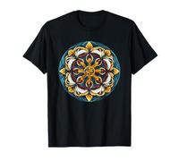 Mandala Vibrant, symétrie, Mandala de Pleine Conscience Collective T-Shirt