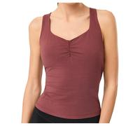 Mandala - Women's Balance Top - Haut de yoga - M - rosewood