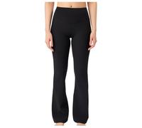 Mandala - Women's Flared & Ribbed Pants - Pantalon de jogging - L - black