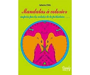 Mandalas à colorier inspirés par les artistes de la préhistoire