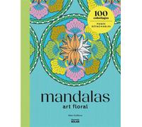 Mandalas Art Floral - Alan Guilloux - Solar - broché - Livre-jeu