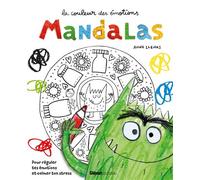 Mandalas avec le monstre des couleurs - Anna Llenas - Glénat Jeunesse - broché - Document jeunesse