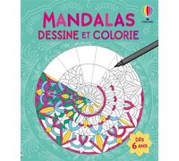Mandalas - Dessine et colorie - Dès 6 ans - Abigail Wheatley - Usborne - broché - Document jeunesse