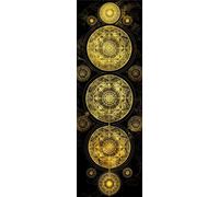 Mandalas Peinture par Numéros pour Adultes Grande Taille 20x60cm, Peinture Numero Fantaisie Kits de Peinture au Numéro avec Pinceaux et Acryliques, DIY Peinture à l'huile Femmes Loisirs Créatifs -960