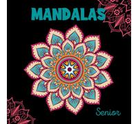 Mandalas senior.: Coloriage pour senior facile.