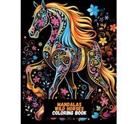 Mandalas Wild Horses Coloring Book