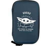 Mandalorian Baby Yoda Housse Disque Dur Externe 2.5"" Con Diseño de Grogu - Etui Pochette pour Cable, Portable SSD et Coque Powerbank - Star Wars Cadeaux