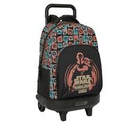 Safta Compact Extraible Mandalorian & Grogu 33l 33x22x45 Cm Wheeled Backpack Noir Enfants